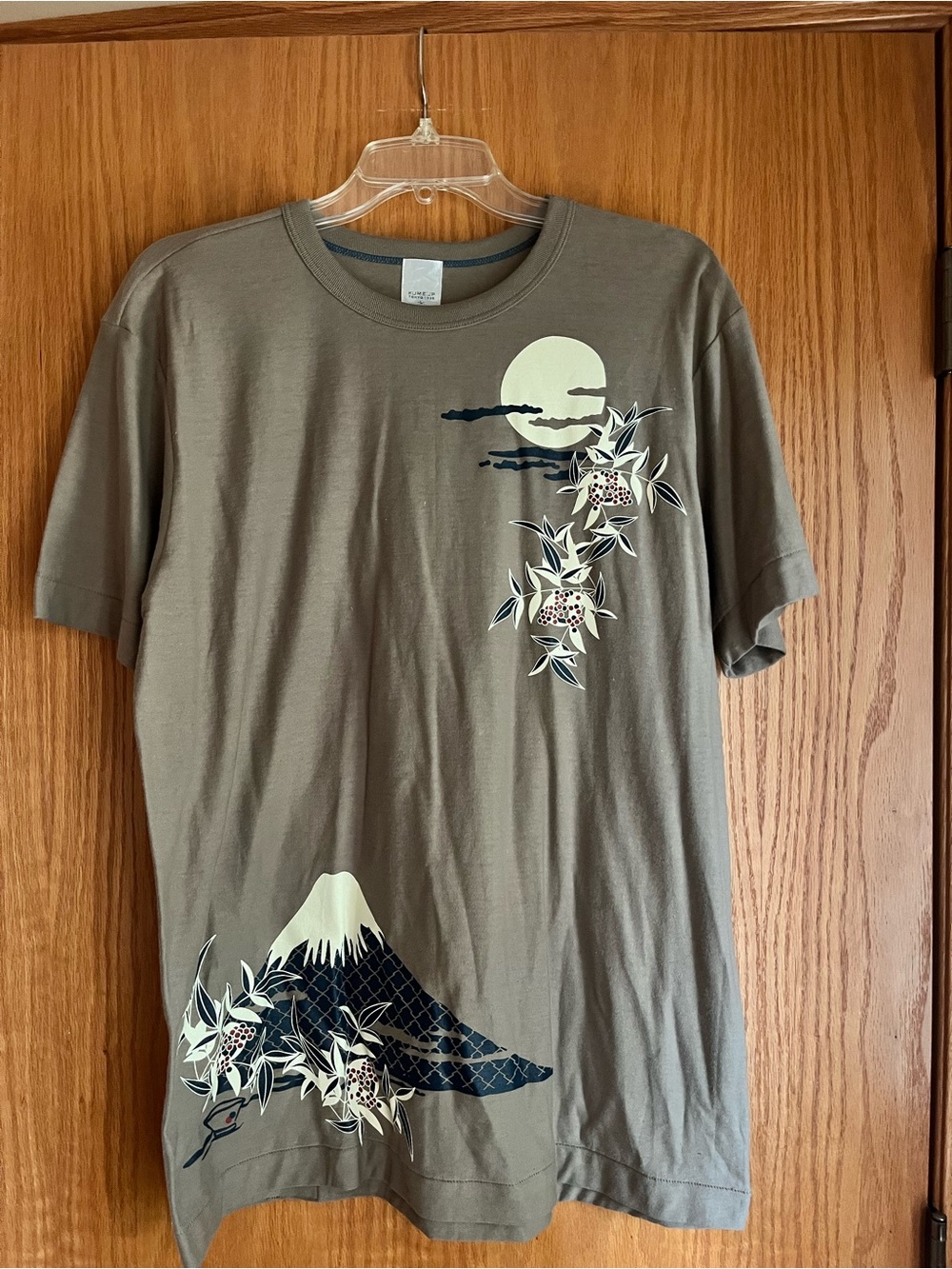 KUME.JP Tokyo 1935 T-Shirt Featuring Sake Brand "FUJIMIZAKE NWT Japan Large